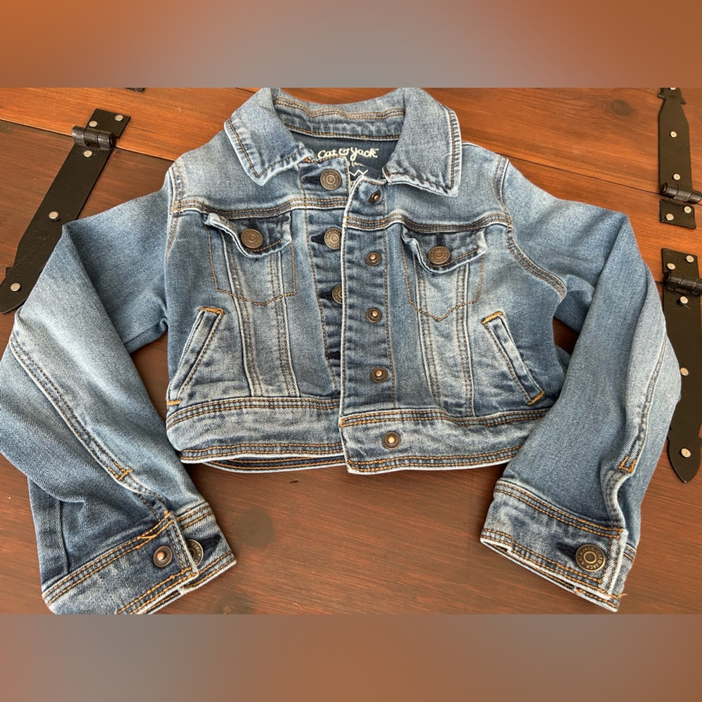 3/$20 Cat & Jack denim jacket